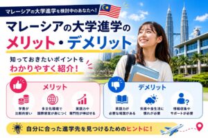 マレーシア留学のメリットデメリットを解説した記事
